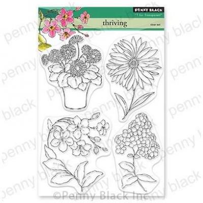 Penny Black Clear Stamps - Thriving